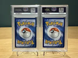 Pokemon TCG 151 UPC Promo Set Mew SVP053 Mewtwo SVP052 PSA 9 - Image 2