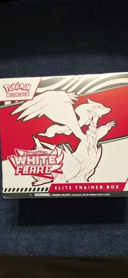 Pokemon TCG: Scarlet & Violet - WHITE FLARE Elite Trainer Box FACTORY SEALED ETB - Image 1