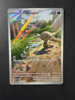 Paldean Wooper 102/094 IR - Phantasmal Flames PFL Mega Evolution - Pokemon NM - Image 1