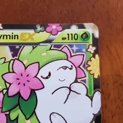 Pokemon TCG Shaymin EX XY 148 Black Star Promo - Generations LP - Image 2