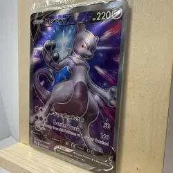SEALED Mewtwo V SWSH229 Black Star Promo Full Art Holo Pokemon GO TCG 2022 NM - Image 3