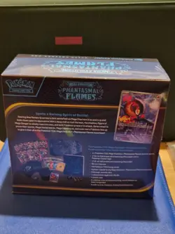IN HAND, GOOD CONDITION Phantasmal Flames Pokemon Center Elite Trainer Box ETB - Image 3