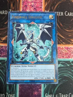 Yu-Gi-Oh! Firewall Dragon MGED-EN141 1st Edition Rare NM - Image 1