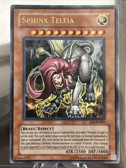 Sphinx Teleia EP1-EN003 - Unlimited Ultra Rare - Lightly Played - Image 1
