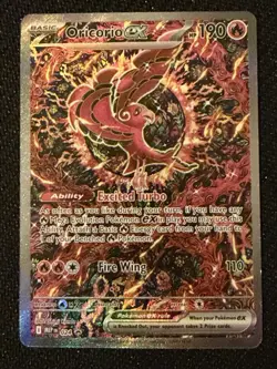 Pokemon Card Black Star Promo Oricorio Ex 024 Phantasmal Flames UPC English - Image 1