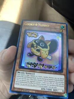 Yu-Gi-Oh! Cooky☆Yummy Ultra Rare 1st Edition NM Justice Hunters JUSH-EN017 - Image 2
