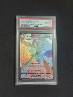 Scizor 193 PSA 10 Rainbow Secret Graded Pokemon Card - Image 1