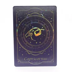 Giyu Tomioka Demon Slayer Mystic Encounter Zodiac Capricorn Anime Trading Card - Image 2