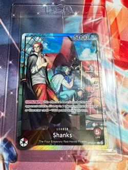 One Piece Shanks OP09-001 PSA Magazine Promo Card Exclusive - Sealed! - Image 1