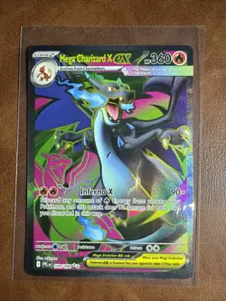 Mega Charizard X ex 109/094 - Pokemon Card - Phantasmal Flames - Image 1