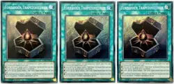 3 x SHVA-EN019 Forbidden Trapezohedron - Secret Rare 1st Ed Near Mint YuGiOh - Image 1