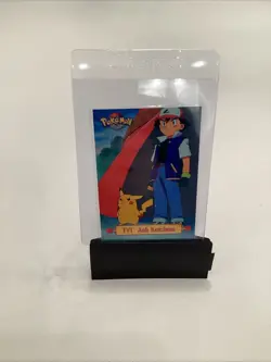 Pokemon 1999 Topps Series 1 Ash Ketchum TV1 Rare Card in Mint Condition - Image 1