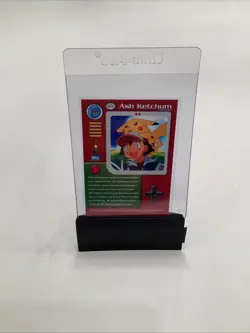 Pokemon 1999 Topps Series 1 Ash Ketchum TV1 Rare Card in Mint Condition - Image 2