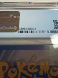 "Simsala" Alakazam Base Set GERMAN Unl Holo Pokemon Card 1/102 CGC 8.5 NM/Mint+ - Image 4