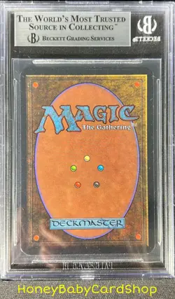 MTG Limited Edition Alpha 1993 Spell Blast BGS 8.5Q++ (Baby Quad++) NM/MT+ 93/94 - Image 2