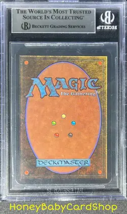 MTG Limited Edition Alpha 1993 Wooden Sphere BGS 8.5Q++ (B. Quad++) NM/MT+ 93/94 - Image 2