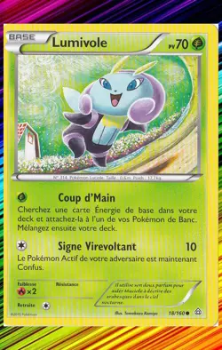 Lumivole - XY5:Primo Choc - 18/160 - Carte Pokemon Neuve Francaise - Image 1