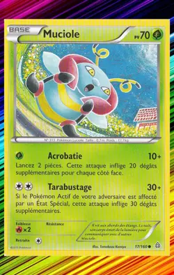 Muciole -XY5:Primo Choc - 17/160 - Carte Pokemon Neuve Francaise - Image 1