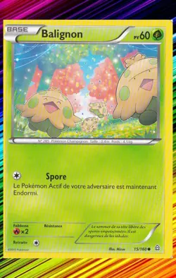 Balignon - XY5:Primo Choc - 15/160 - Carte Pokemon Neuve Francaise - Image 1