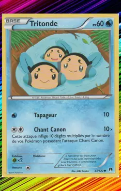 Tritonde - XY9:Rupture Turbo - 33/122 - Carte Pokemon Neuve Francaise - Image 1