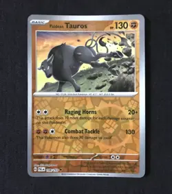 Paldean Tauros 108/193 Paldea Evolved Pokemon Card Reverse Holo NM - Image 2