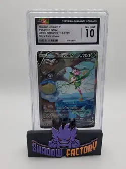 Pokemon Astral Radiance - Hisuian Lilligant V - 163/189 Alt Art CGC 10 Gem Mint - Image 1
