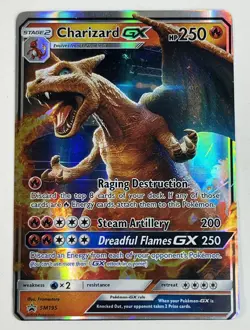 2019 Pokemon SM195 Charizard GX Detective Pikachu Promo Holo Rare ?? - Image 1