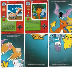 Lot 6 Cartes Pokemon - Topps - TV Animation Edition - Image 2