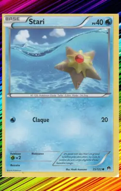 Stari - XY9:Rupture Turbo - 25/122 - Carte Pokemon Neuve Francaise - Image 1
