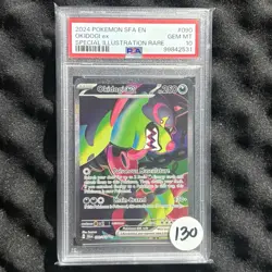 2024 POKEMON SHROUDED FABLE SPECIAL ILLUSTRATION RARE OKIDOGI EX 090/064 PSA 10 - Image 1