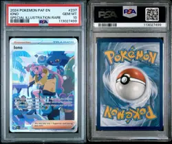 Iono 237/091 - Paldean Fates Special Illustration Rare - Pokemon TCG - PSA 10 - Image 1