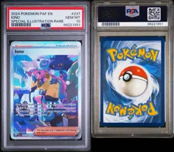 Iono 237/091 - Paldean Fates Special Illustration Rare - Pokemon TCG - PSA 10 - Image 2