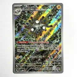 Magneton #159 Pokemon Center Stamp Surging Sparks Black Star Promo NM - Image 1