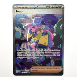 Iono 237/091 Pokemon SV: Paldean Fates Holo Special Illustration Rare - Image 2