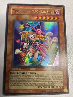Toon Dark Magician Girl JUMP-EN010 Shonen Jump Magazine Promos Limited Edition - Image 1