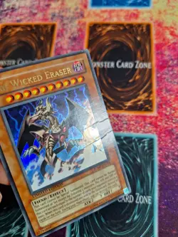 Yu-Gi-Oh! The Wicked Eraser JUMP-EN016 Ultra Rare Limited MP - Image 3