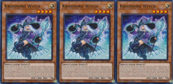 Krishnerd Witch x3 LEDE-EN084 YuGiOh! TCG 1st Ed Common Playset - Image 1