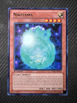 Yugioh Nikitama 1st Edition Rare LVAL-EN037 NM (A) - Image 1