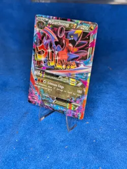 Pokemon M Garchomp EX Holo Card XY168 Lightly Played - Image 4