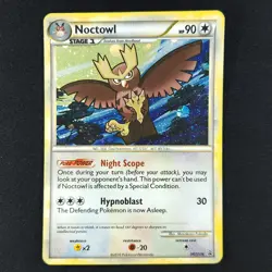 Noctowl HGSS06 - Black Star Promo - Pokemon Card - Image 1