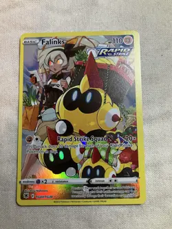 Pokemon TCG Falinks Holo Rare Full Art Card TG07/TG30 In NM Condition - Image 1