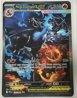 Pokemon TCG Mega Charizard X ex 125/094 SIR Phantasmal Flames Fresh Mint Card - Image 2