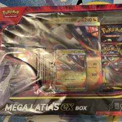 Pokemon TCG: Mega Latias ex Box (1 foil promo card, 1 oversize lenticular card) - Image 3