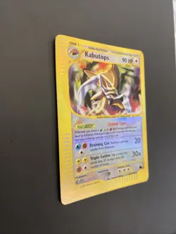 Pokemon 2003 Skyridge Kabutops Reverse Holo Card #150/144 - Image 2