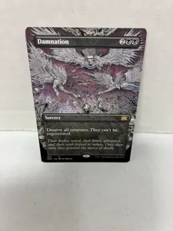 MTG Damnation - Borderless Double Masters 2022 353 NM Near Mint (non-foil) - Image 1