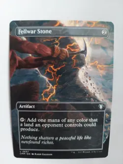 Fellwar Stone (Borderless) Commander Masters Regular - Image 1