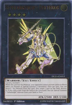 Yugioh! LP Stellarknight Delteros - DUEA-EN053 - Ultimate Rare - 1st Edition Lig - Image 1