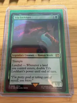Tifa Lockhart 0206 Final Fantasy MTG NM - Image 1