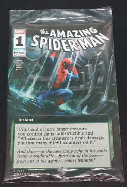 MTG Spider-Man Final Battle Promo - Amazing Spider-Man #1 Comic Variant SEALED - Image 1