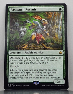 Pawpatch Recruit - Bloomburrow - BLB - 187 - MTG - Image 1